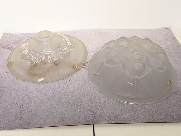 Lot 227 - GLASS LANTERNS