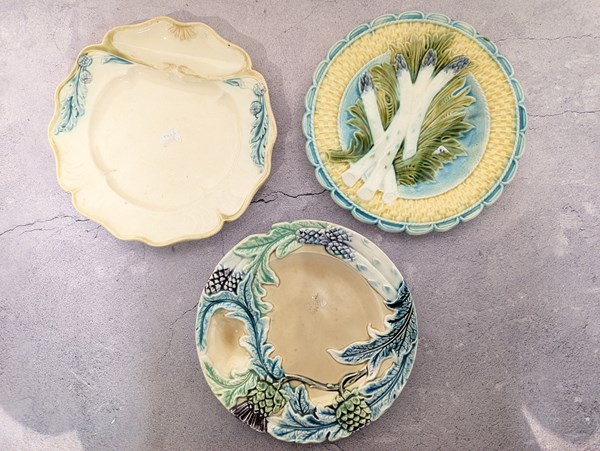 Lot 1535 - MAJOLICA PLATES