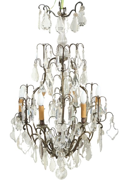 Lot 202 - CAGE CHANDELIER