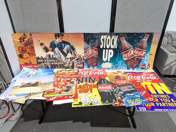 Lot 393 - POSTERS AND SIGNAGE