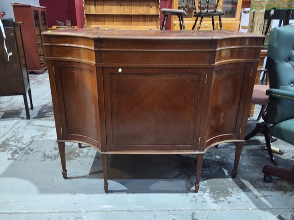 Lot 140 - MUSIC CABINET