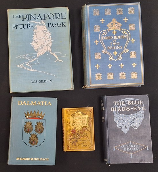 Lot 1494 - VINTAGE DECORATIVE BINDINGS