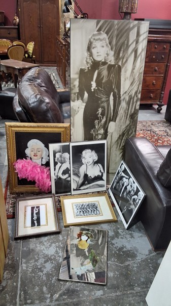 Lot 449 - PRINTS AND MIRROR
