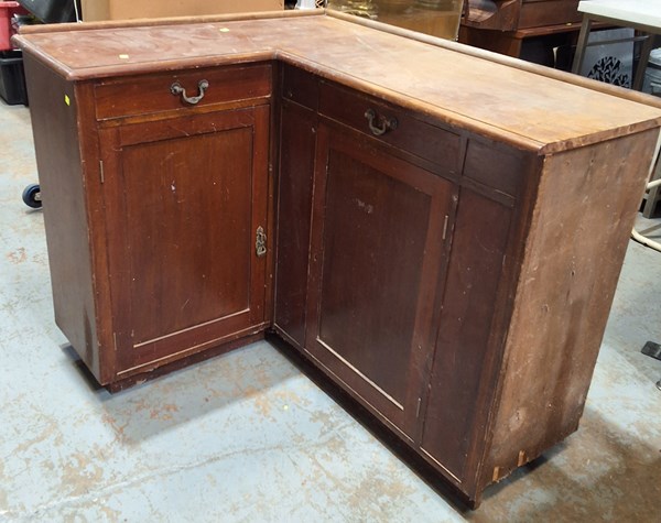 Lot 455 - CORNER CABINET