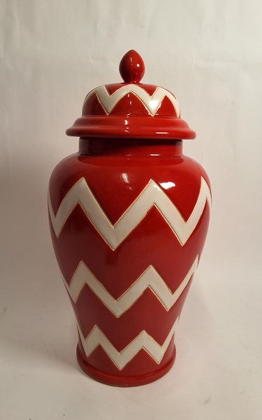 Lot 1374 - CANISTER JAR
