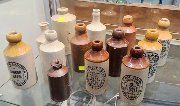 Lot 1553 - STONEWARE BOTTLES
