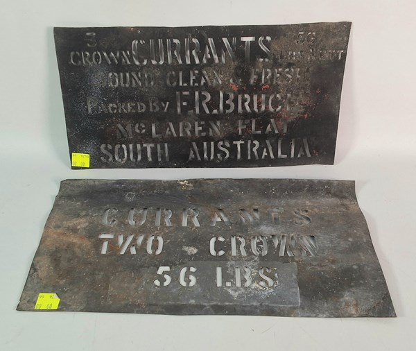 Lot 1302 - STENCILS