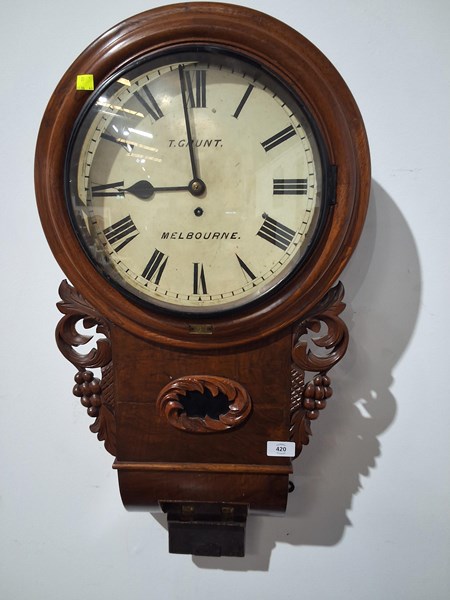 Lot 420 - WALL CLOCK