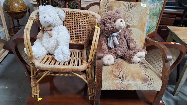 Lot 485 - BEARS IN CHAIRS