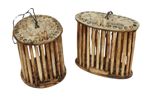 Lot 34 - CRICKET CAGES (2)