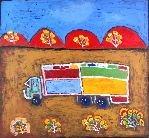 Lot 1138 - DAN JONES (ABOIRINGAL AUSTRALIAN, 1957-)