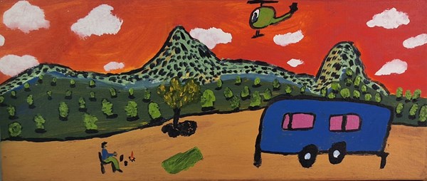 Lot 1141 - BILLY TJAMPIJINPA KENDA (ABORIGINAL AUSTRALIAN)