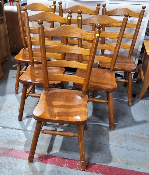 Lot 382 - DINING CHAIRS