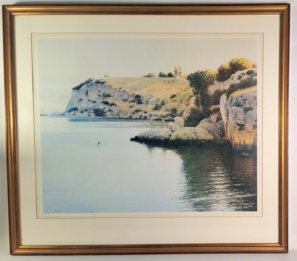 Lot 1199 - MICHAEL CHALLEN PRINT