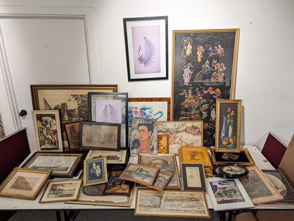 Lot 343 - PRINTS AND ARTWORK