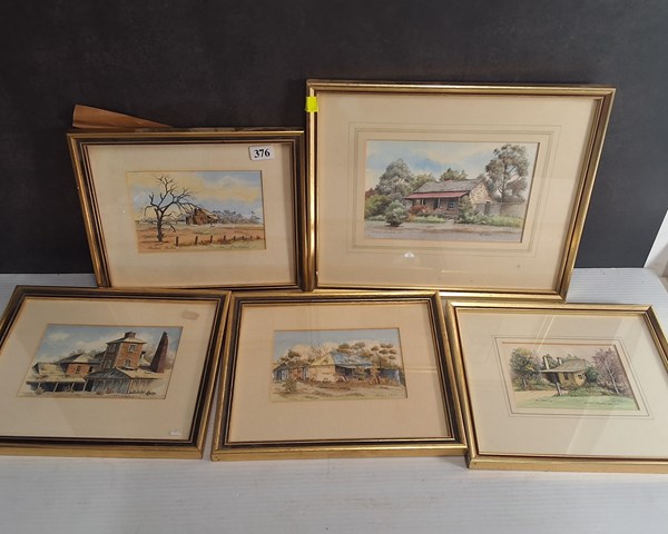 Lot 1235 - ASSORTED WATERCOLOURS