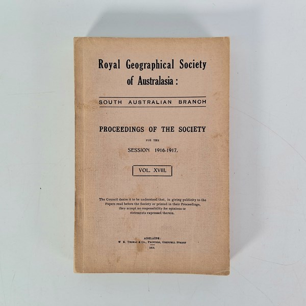 Lot 1473 - BASEDOW, HERBERT