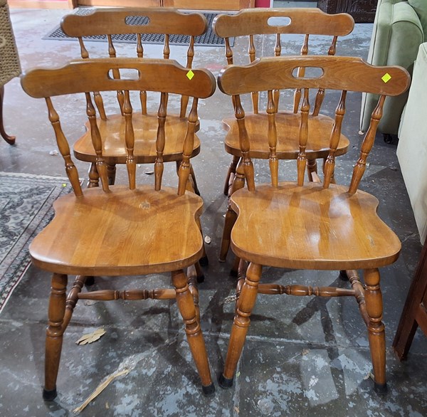 Lot 89 - DINING CHAIRS