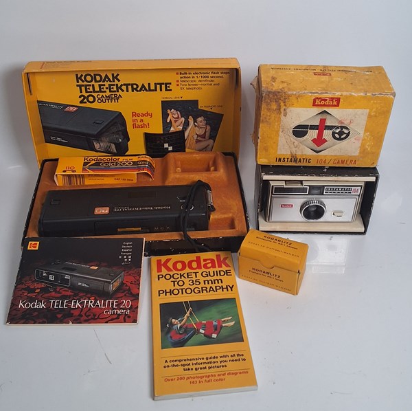 Lot 1321 - VINTAGE KODAKS