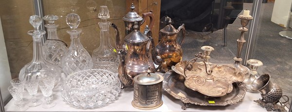 Lot 1259 - CRYSTAL AND EPNS