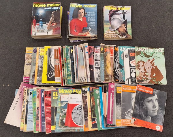 Lot 1492 - CINEMATOGRAPHY & PHOTOGRAPHY MAGAZINES