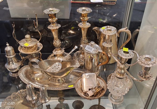 Lot 1413 - SILVER PLATE