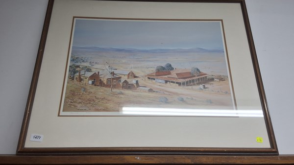Lot 1477 - BRUCE SWANN PRINT