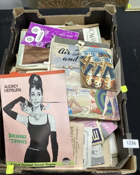 Lot 1236 - EPHEMERA