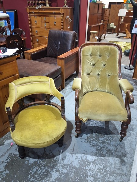 Lot 166 - ARM CHAIRS