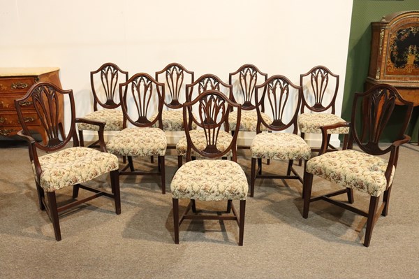 Lot 204 - DINING CHAIRS