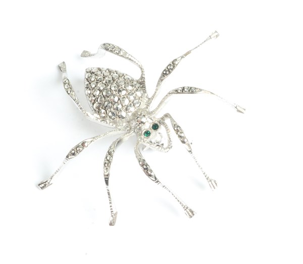 Lot 1067 - SPIDER BROOCH