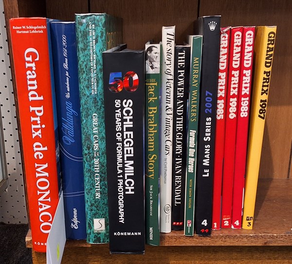 Lot 1325 - MOTORSPORT BOOKS