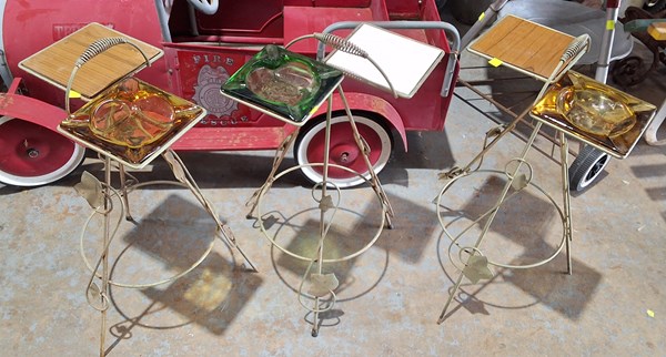 Lot 447 - STANDING ASHTRAYS