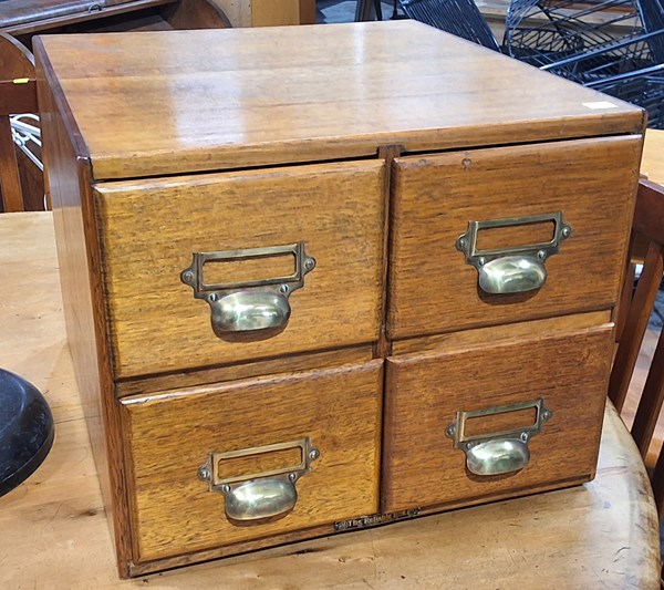 Lot 439 - CATALOGUE DRAWERS