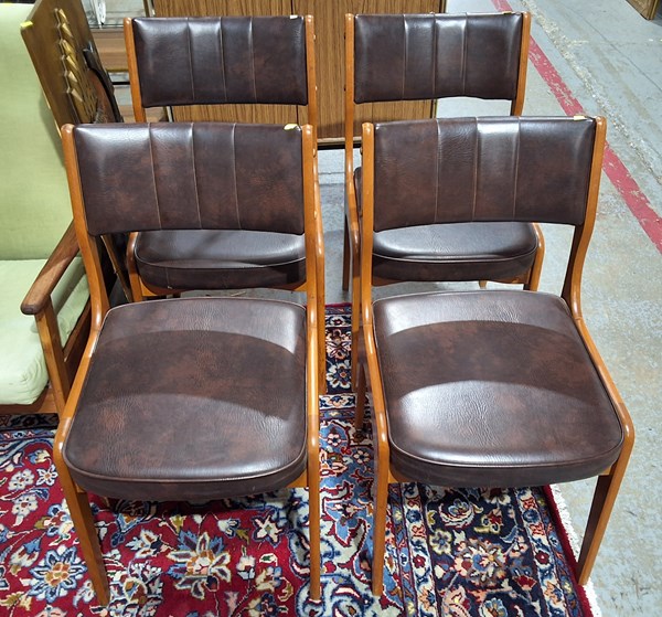 Lot 394 - DINING CHAIRS