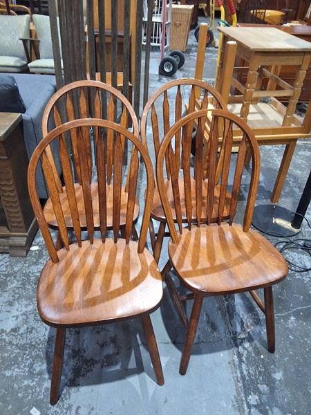 Lot 129 - DINING CHAIRS
