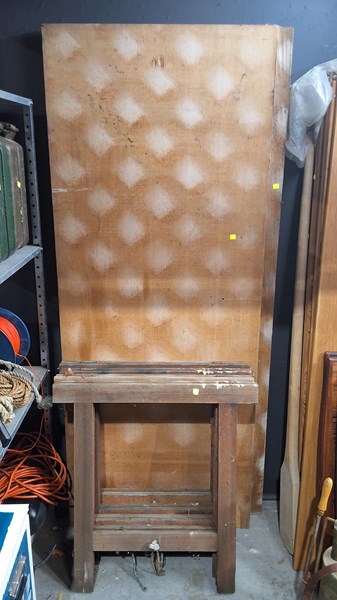 Lot 252 - TRESTLE TABLES