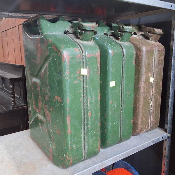 Lot 254 - PETROL CANS