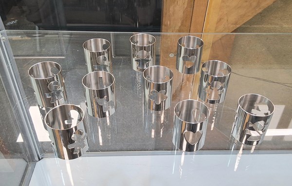 Lot 1250 - ALESSI NAPKIN RINGS