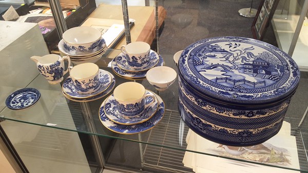 Lot 1207 - BLUE AND WHITE