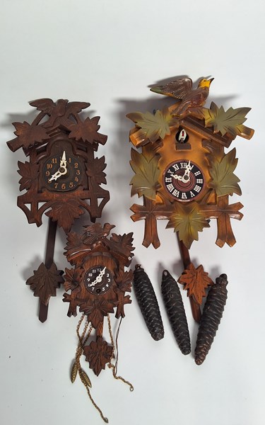 Lot 1510 - CUCKOO CLOCKS