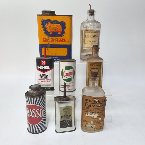 Lot 1284 - BOTTLES & TINS