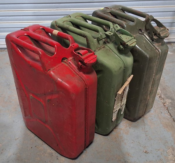 Lot 267 - JERRY CANS
