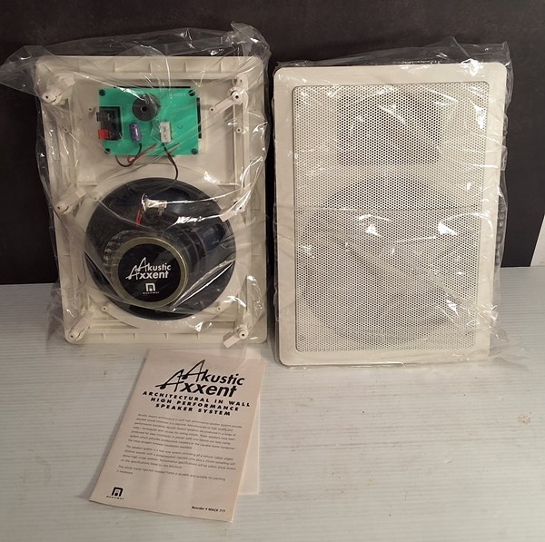Lot 1443 - WALL SPEAKERS
