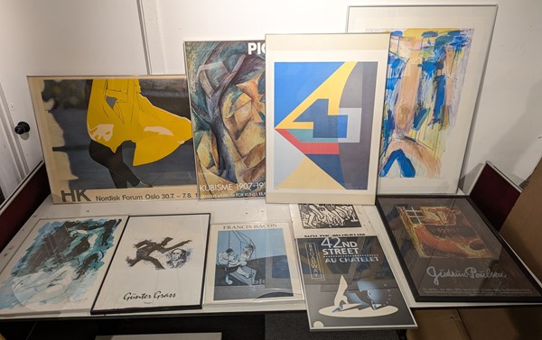 Lot 319 - FRAMED POSTERS