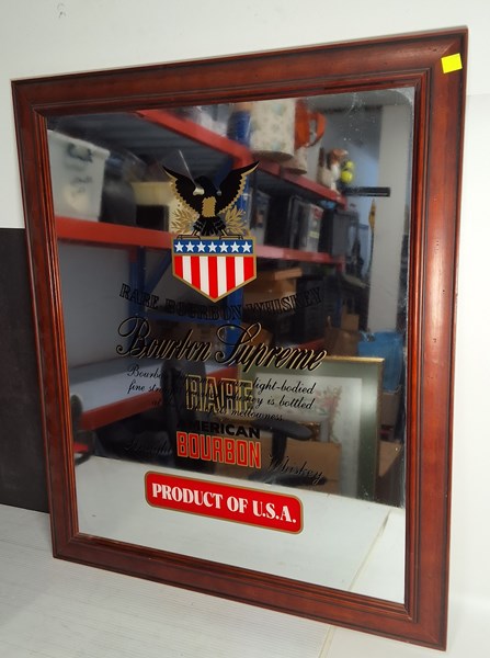 Lot 1187 - BAR MIRROR