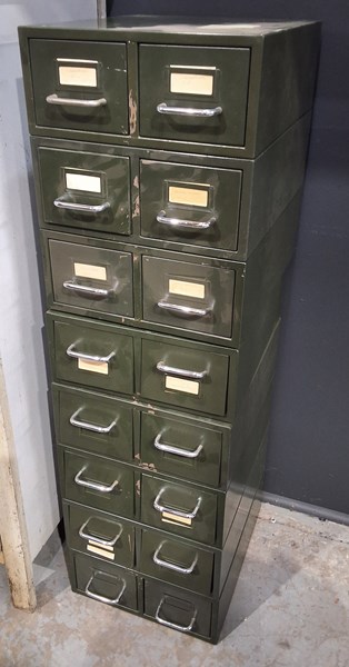 Lot 248 - CATALOGUE DRAWERS
