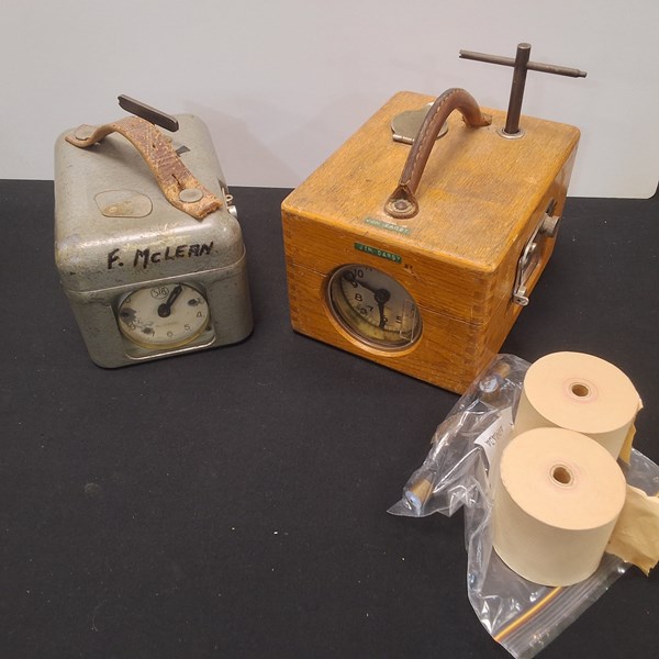 Lot 1352 - PIGEON RACING CLOCKS