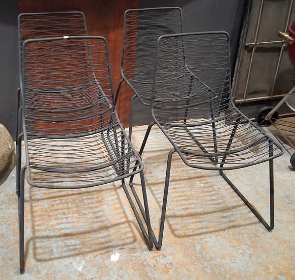 Lot 470 - DINING CHAIRS