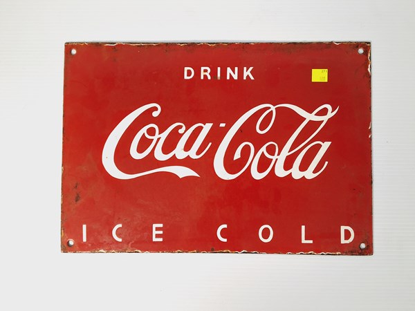 Lot 1225 - ENAMEL SIGN
